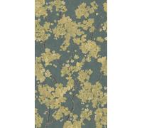 Livingwalls Hot Spots Papel pintado fotográfico Flores 1,59 m x 2,80 m - Marrón, amarillo, verde - Papel pintado Floral - 790152