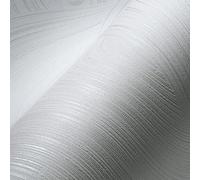 Livingwalls Papel pintado para pared My Home My Spa 3D, diseño de círculos, blanco