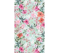 Livingwalls - Papel pintado fotográfico (2,80 m x 1,59 m), diseño floral, multicolor