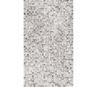 Livingwalls Papel pintado fotográfico efecto 3D en gris - Papel pintado de alta calidad 398431 con motivo en 3,71 m x 2,80 m - Fabricado en Alemania