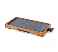 Livoo - Plancha de bambú revestimiento cerámico DOC322-2200W, 50 x 24,5 cm, sin PFOA: PFOS