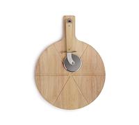 Livoo - Set de pizza, madera de caucho MES138