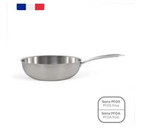 Livoo Wok de acero inoxidable MEP162 Ø 28 cm