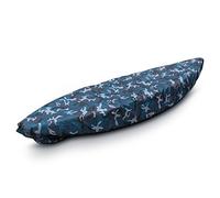 Lixada Cubierta de Canoa de Kayak Impermeable , Lona para Barcos Profesional , Cubierta de Polvo de Almacenamiento Al Aire Libre Protector de Protección Solar UV para Barco de Pesca