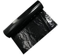 Liyadolaam 2x3m 4x4m 5x8m 6x7m 8x12m HDPE Revestimiento para Estanque Seguro para Peces para Estanques Peces Lona Flexible Negra para Estanque - Resistente UV, 0,13mm Grosor(1x8m)