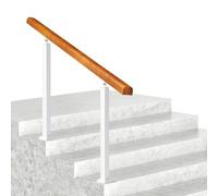 Liyadolaam Pasamanos para 1 2 3 4 5 escalones, barandilla Escalera Madera