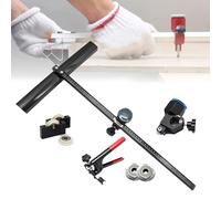 LJLAO Máquina Cortadora De Baldosas De Cerámica, con Alicates Eléctricos para Baldosas De Vidrio + 2 Hojas De Corte, Longitud De Corte: 60/80/90 Cm, Profundidad: 3-15 Mm, para Porcelana,90cm