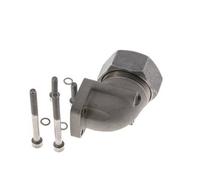LK 40 Codo Brida de bomba Fundición maleable con 35L (M45x2)