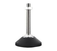 LKAMCBZMF Niveladores de Muebles Pies, Pies Niveladores Ajustables for Muebles, 2 Uds., Taza Fija, Junta De Plástico Y Aluminio, Tornillo Máquina(80mm M24x100)