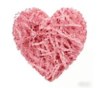 LKQBBSZ Papel de corte arrugado de 50 g para decoración de Pascua, relleno de cesta de regalo, caja de regalo, hierba de rafia para envolver regalos (rosa)