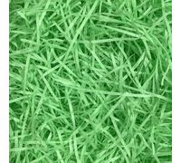LKQBBSZ Relleno de cesta de pasto de Pascua de papel arrugado para regalo, cesta de papel arrugado (verde)