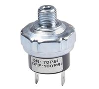 LKRXW Interruptor de Presión para Compresor de Aire 70-120 PSI Presostato para Bomba Aire 1/8" NPT Interruptores Control Válvula Compresores Automático Protección CC 12V 24V CA 220V