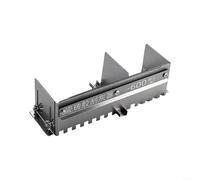 Llana dentada ajustable de acero inoxidable telescópica para mortero y adhesivo para baldosas, máquina de construcción robusta 300-600/400-800 mm (modelo 600)