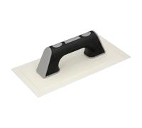Llana / talocha con mango de plastico abs borde flexible. especial lechadas. base 280x140 mm. mango ligero y ergonomico