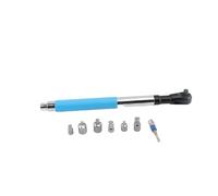 Llave Acodada de Impacto de 1/2 Pulgada, Extensor de Salida de Torsión Fuerte para Espacios Reducidos, Incluye 6 Enchufes y 1 Varilla Adaptadora (#1)