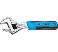 Llave ajustable de boca única Gedore, cromada, con mango de 1 componente, modelo 60 S-8 JC