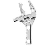 Llave ajustable de gran apertura Herramientas multifuncionales de mano para | Llave inglesa ajustable 0,5-6,9 cm para fontanería, filtro, drenaje, fregadero, ducha, grifo, válvula, automóvil, bicicleta,
