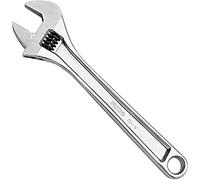 Llave ajustable de moleta central 12" pavonada