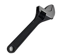 Llave ajustable en miniatura compacta y resistente de 2.5 pulgadas, herramienta de tamaño de bolsillo de acero resistente 45 para reparaciones de herramientas de tamaño de bolsillo