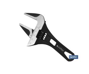 Llave ajustable gran apertura 12 corta