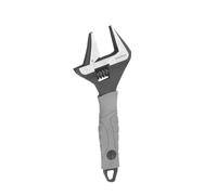 Llave ajustable gran apertura compact. cromo vanadio 6' llave inglesa,