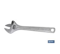 Llave ajustable moleta central 18