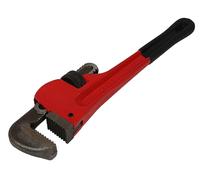 Llave ajustable stillson 18' silver, uso profesional para fontanería
