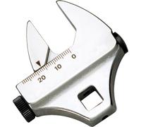 Llave ajustable tipo palanca Bahco de 3/8 de pulgada, con cabeza de palanca y accionamiento cuadrado, de 65 mm