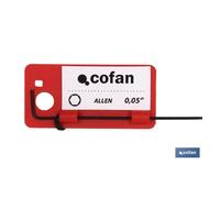 Llave allen pulgadas m- 3/16