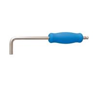 Llave Allen Unior Con Cabeza Bola Con Puño De 8 Mm