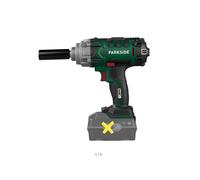 LLAVE ATORNILLADORA DE IMPACTO PARKSIDE PROFESIONAL