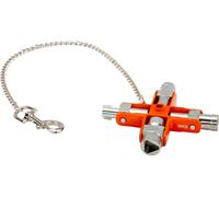 Llave combinada Bahco 9 en 1 para cuadros eléctricos, 95 mm x 95 mm