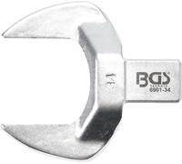 Llave de ajuste por presión, tipo "open-end", marca BGS technic, de 244 mm, peso: 244 g