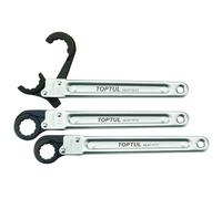Llave de anillo con trinquete TOPTUL 11 mm einseitig aufklappbar