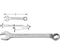 Llave De Anillo Y Boca HAZET - Exterior Hexagonal Perfil - 6 603-6