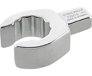 Llave de boca abierta tipo "estrella" Stahlwille, 9 x 12 mm, modelo 733/10, número de artículo 19