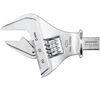 Llave de boca ajustable Gedore, tipo "einsteckmaulschlüssel", para tuercas y tornillos de 9x12 mm, rango de ajuste de 5 a 30 mm