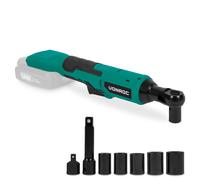 Llave de carraca sin cable - 20V - 50Nm - incl. juego de 8 vasos | Ex atería y cargador