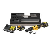 Llave De Carraca XR 12V 3 Ah Li-Ion 1/4", 3/8" Y HEX 1/4" - Paquete "GFN" DEWALT