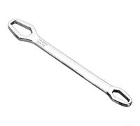 Llave de doble tamaño de 8-22 mm, cromo vanadio, resistente (C) | Acero al cromo vanadio, alta resistencia a la tracción, caída para forjado, tratado térmicamente, larga vida útil