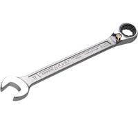 HAZET Llave de estrella de carraca 606-19 - Hexágono exterior doble 19 mm para atornillado estrecho