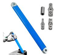 Llave de extensión de alcance apretado, llave de extensión de trinquete de 3/8 pulgadas para reparación, llave de extensión de cadena, para garaje, taller, industria, automóvil, camión, motocicleta y