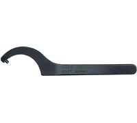 Llave de gancho AMF con espiga para diámetros de 135-145 mm, templada, de longitud 380 mm, acabada en color bruni. - 55020