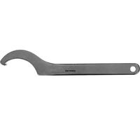 Llave de gancho AMF con punta para tuercas, de 135-145 mm, con acabado en color bruni, longitud de 385 mm - 54726