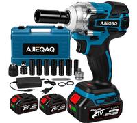 Llave de Impacto a Batería 3 en 1 21V 1200 Nm, Brushless, 3200 rpm, 2×4,0Ah, Llave de Impacto, Taladro y Atornillador