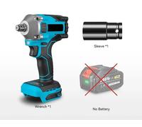 Llave de impacto - Atornillador de impacto - Taladro de impacto - Eléctrico - Sin escobillas - 1000 Nm - 20V - 1/2 pulgada