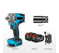 Llave de impacto - Atornillador de impacto - Taladro de impacto - Eléctrico - Sin escobillas - 1000 Nm - 20V - 1/2 pulgada