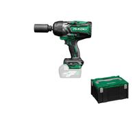 Llave de Impacto HiKOKI WR36DGW2Z | 36V Multi Volt | 1/2" | 1.400 Nm | Brushless | IP56 | Sin Batería ni Cargador | Con Maletín