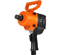 Llave de impacto neumática de 1 pulgada, pistola de impacto neumática de doble martillo, con un par de torsión inverso de hasta 1626 N.m y una velocidad de 4600 RPM, con 6 velocidades, ideal para repa