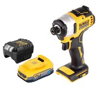 Llave de impacto sin cable DeWalt DCF 809 E1 18 V 190 Nm 1/4" sin escobillas + 1x batería Powerstack 1,7 Ah + cargador